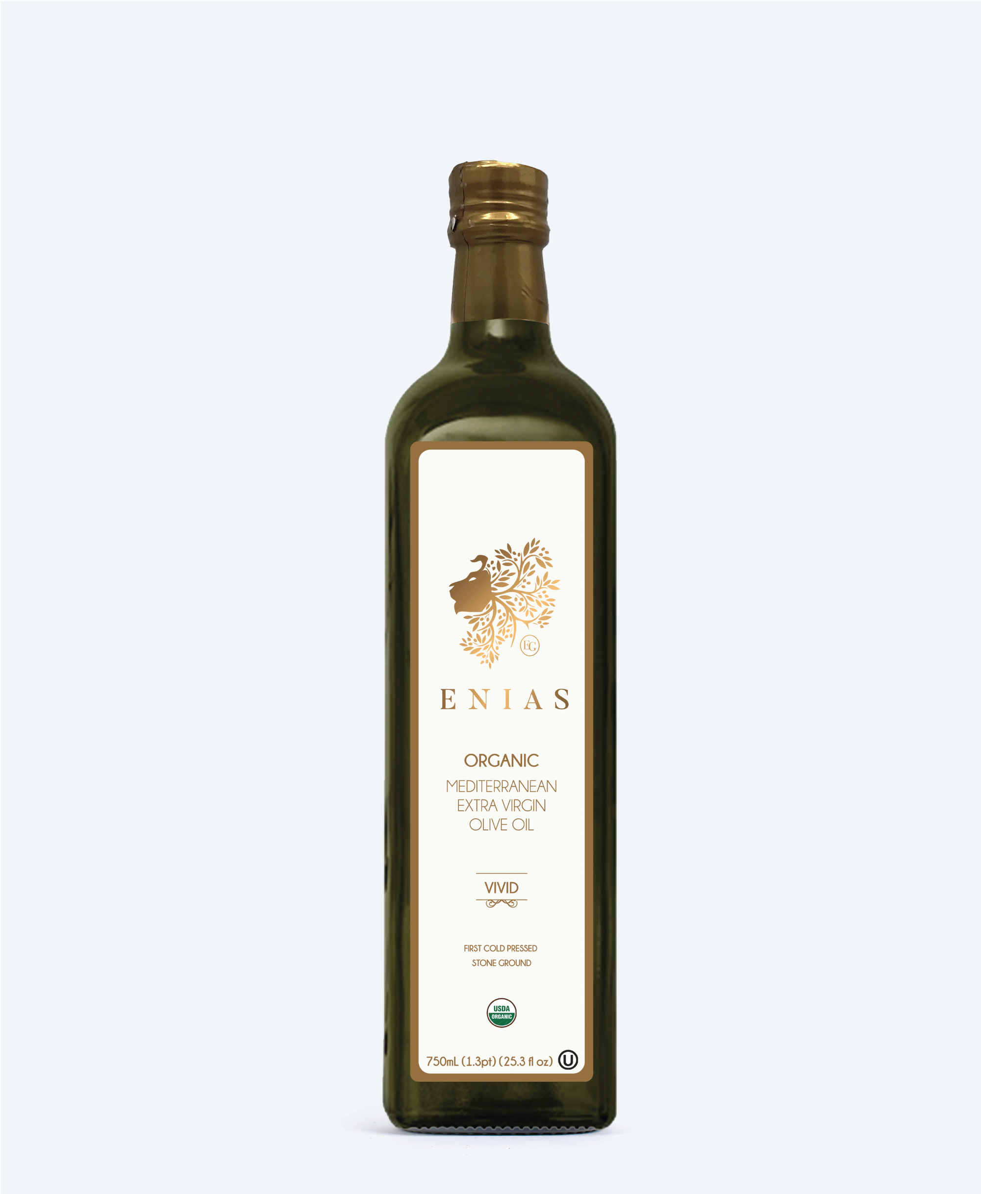 750mL Vivid Organic Extra Virgin Olive Oil