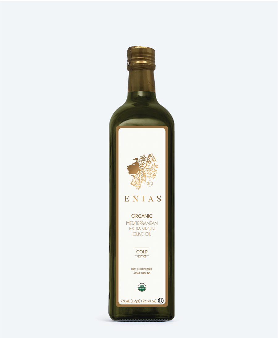 750mL Gold Organic Extra Virgin Olive Oil