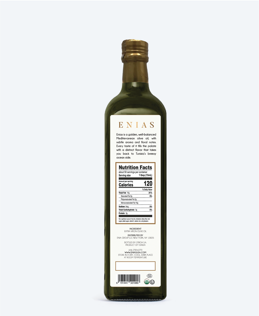 750mL Gold Organic Extra Virgin Olive Oil